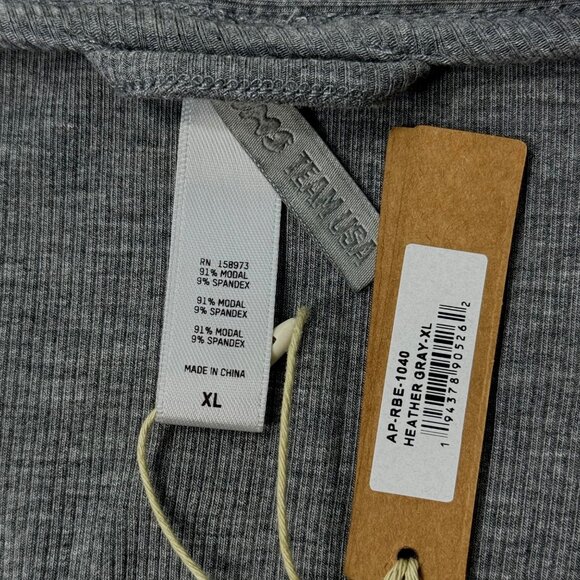 SKIMS Soft Lounge Robe Team USA Heather Gray XL - Picture 10 of 12